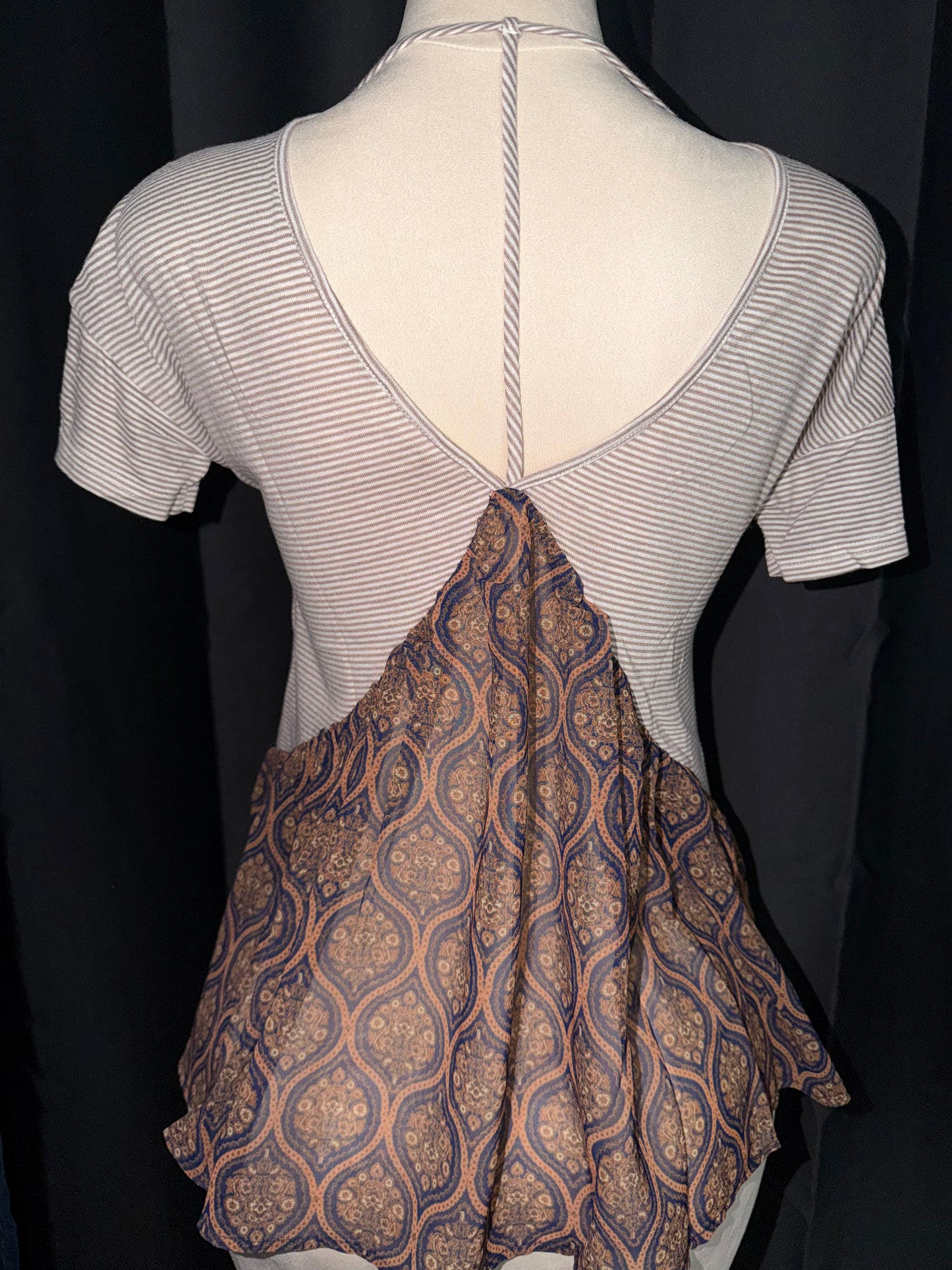 Blusa Boho Chic Con Detalle Paisley