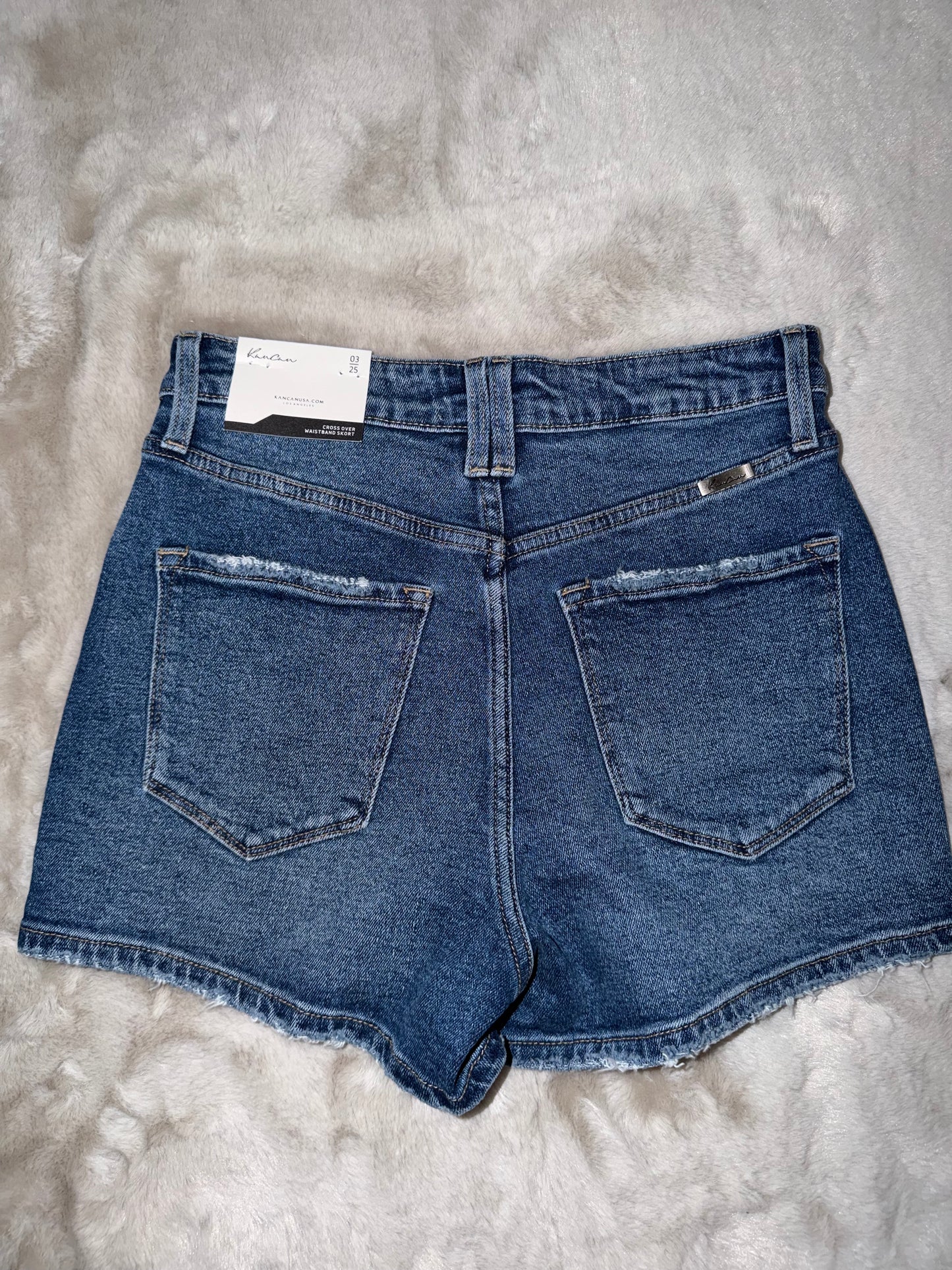 Short Falda Mezclilla